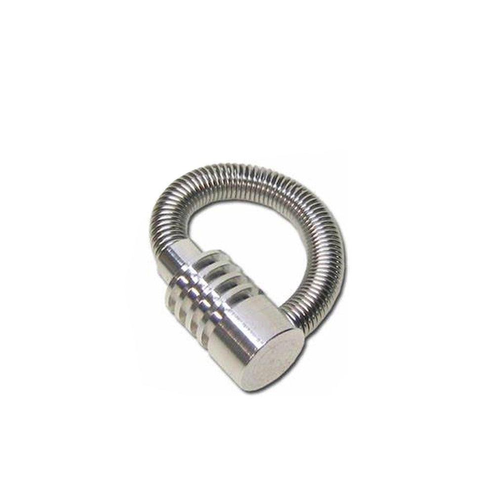 Pipa Metal Muelle Silver 85 mm.