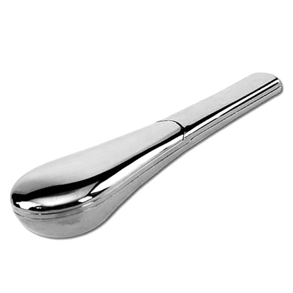 Pipa Metal Jopi Magnetica Silver & Estuche 10 cm. Mate