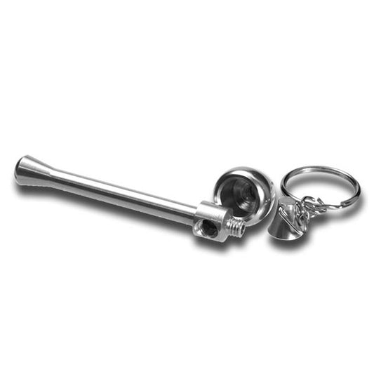 Pipa Metal Llavero Mushroom Grey 90 mm.