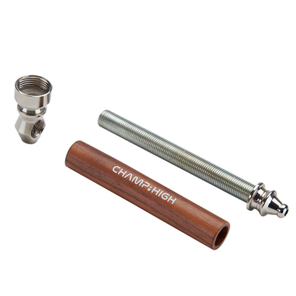 Metal & Wooden Pipe 12 cm. 1 pc.