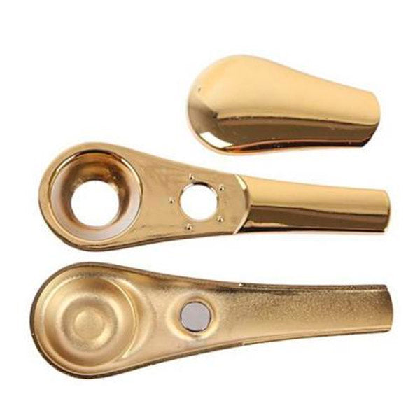 Pipa Metal Jopi Magnetica Gold & Estuche 10 cm.