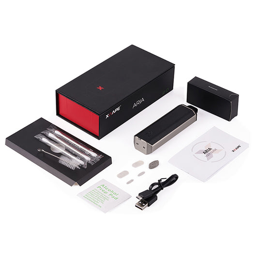 Vaporizzatore X-vape X-max Aria+ Plus Black