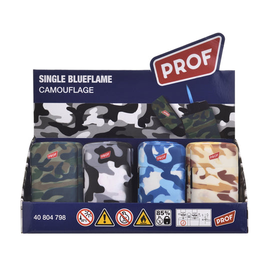 Mechero Jet Camuflaje Pack 4 ud.