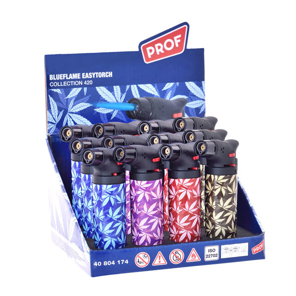 Mechero Jet Flame Leaves Pack 4 ud.