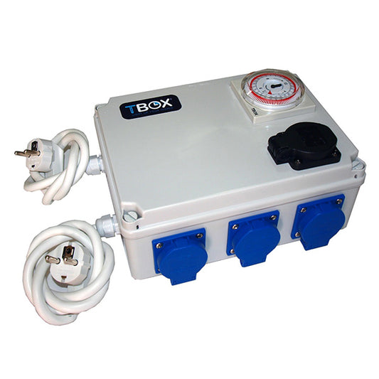 Temporizador TBOX 8H - 8 x 600-630 w con Activador Calefaccion