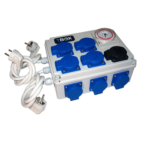 Temporizador TBOX 12H- 12 x 600-630 w con Activador Calefaccion