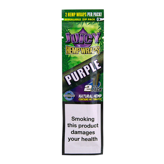 Blunts Juicy Hemp Wraps Purple Uva ES 25x2 ud.