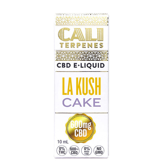 CBD E-Liquid Cali Terpenes La Kush Cake 600 mg. 10 ml.