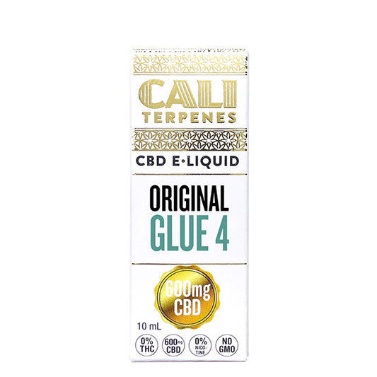CBD E-Liquid Cali Terpenes Original Glue #4 - 600 mg. 10 ml.