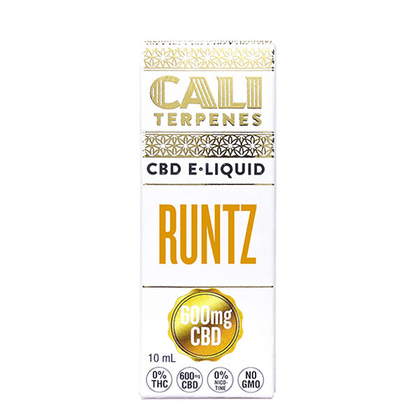 CBD E-Liquid Cali Terpenes Runtz 600 mg. 10 ml.