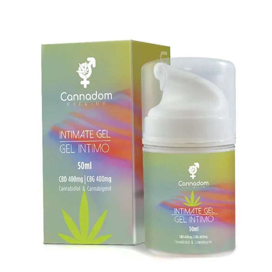 Gel Lubricante Intimo Cbd & Cbg Cannadom 50 ml.