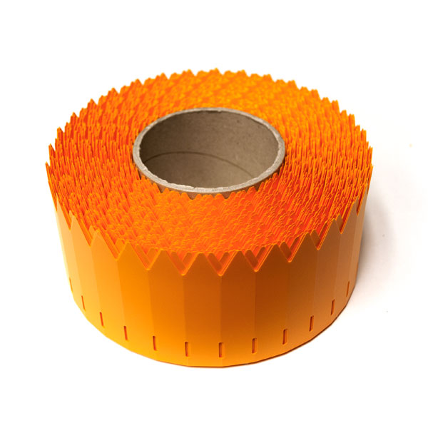 Etiqueta Pincho 17 x 80 mm. Personalizada Naranja 3.000 u.