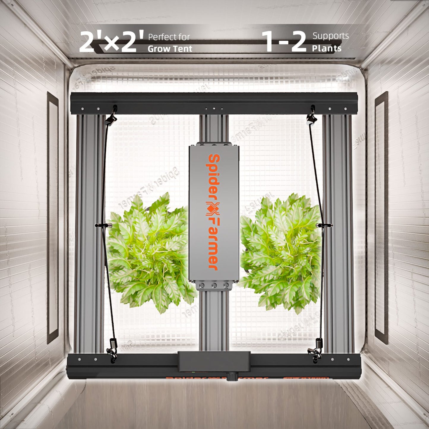 Spider Farmer SF-G1500 LED 150W Bridgelux