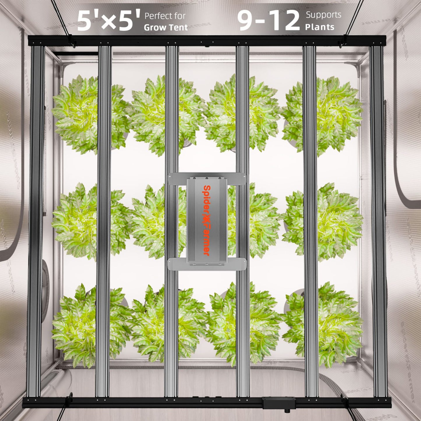 Kit Spider Farmer G8600 Smart Completo 150x150 con GGS
