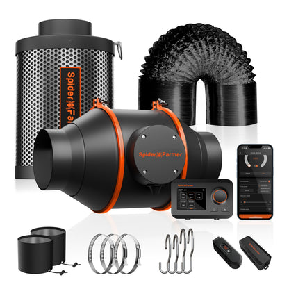 Kit Spider Farmer SE4500 Smart Completo 70x140 con GGS