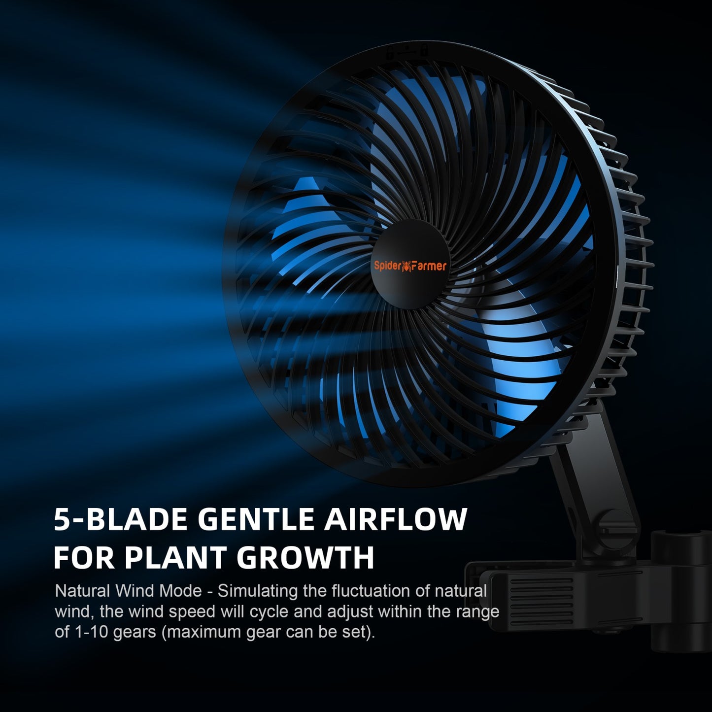 Ventilador Clip Spider Farmer 6"
