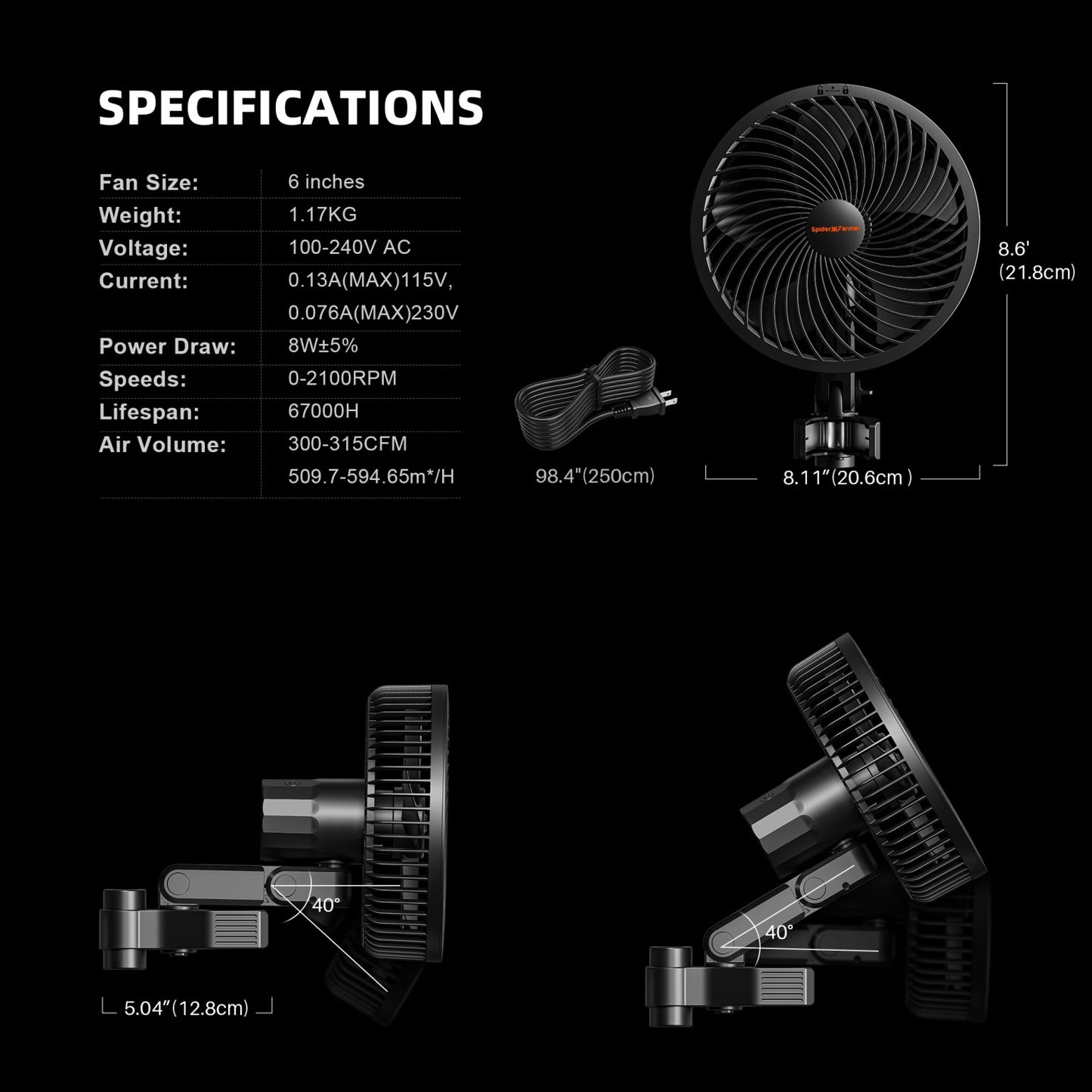 Kit Spider Farmer SE4500 Smart Completo 70x140 con GGS