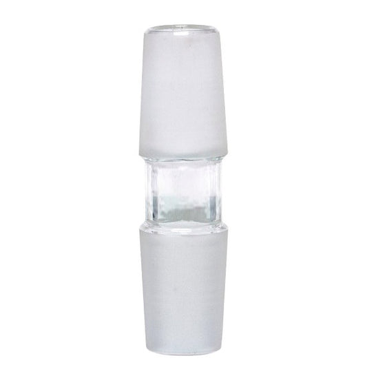 Adaptador Empalme Cristal M/M 19/19 mm.