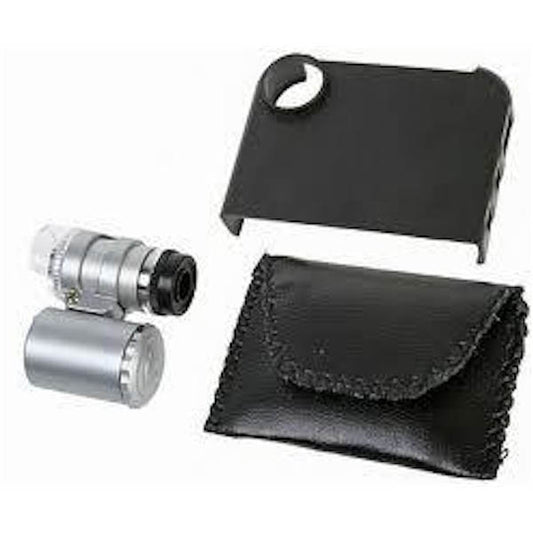 Microscope Phone Adapter Mini LED x45