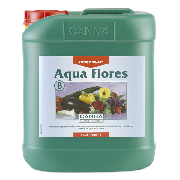 Aqua Flores B 5 lt | Fertilizante Floración Sistemas Recirculantes Gran Formato | Canna