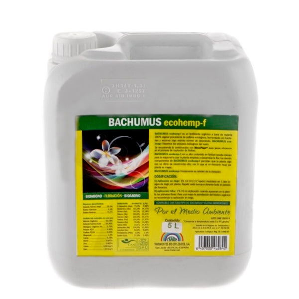 Bachumus Ecohemp Fioritura 5 lt. Trabe