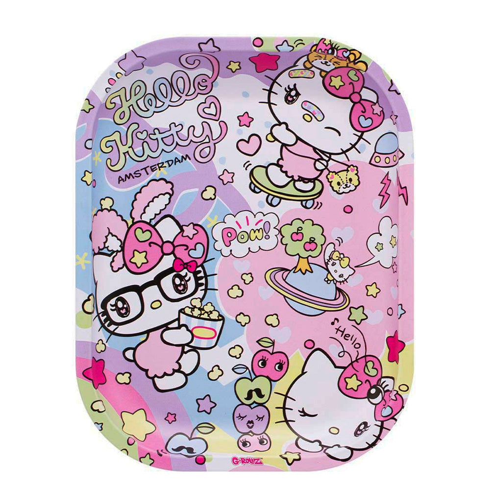 Bandeja Metal 18x14 cm. G-Rollz Hello Kitty Harajuku