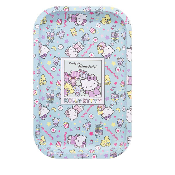 Vassoio in Metallo 27x16 cm. G-Rollz Hello Kitty Pigiama Party