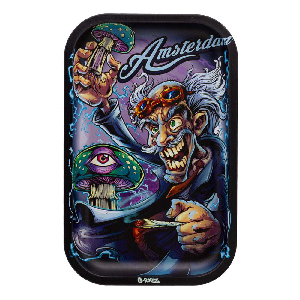 Vassoio in metallo 27x16 cm. G-Rollz Mad Scientist