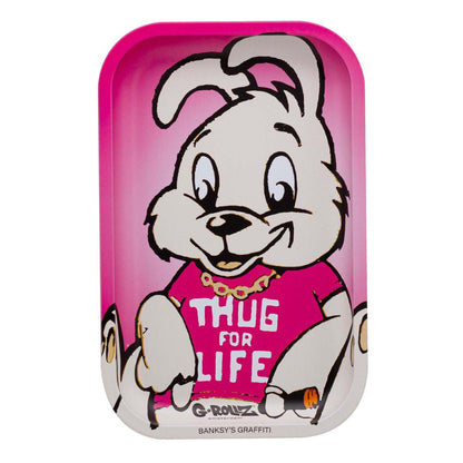 Vassoio in metallo 27x16 cm. G-Rollz Thug for Life