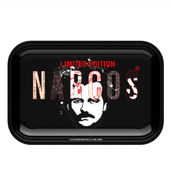Vassoio metallo 28x18 cm. Narcos Black