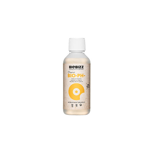 Bio Down 250 ml | Corrector de pH Orgánico para Bajar pH | BioBizz