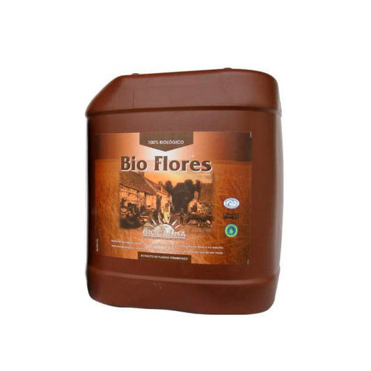 Bio Flores 5 lt | Fertilizante Orgánico Floración para Tierra | Canna