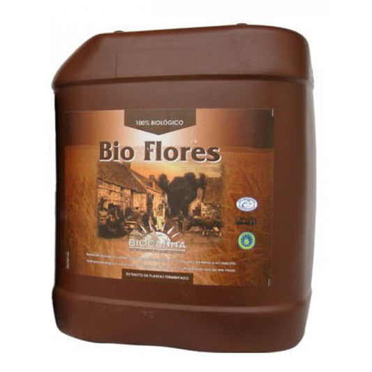 Bio Flores 10 lt | Fertilizante Orgánico Floración Profesional | Canna