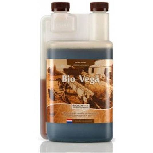 Bio Vega 1 lt | Fertilizante Orgánico Crecimiento para Tierra | Canna