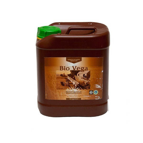 Bio Vega 5 lt | Fertilizante Orgánico Crecimiento para Tierra | Canna