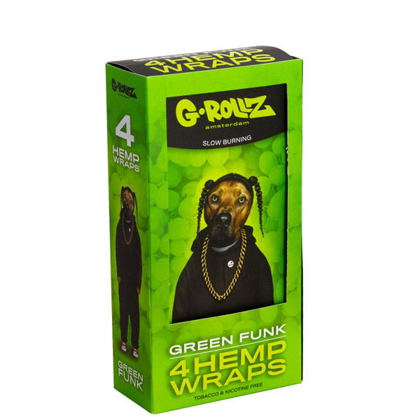 Blunts  G-Rollz  Hemp Wraps Green Funk 15x4 ud.