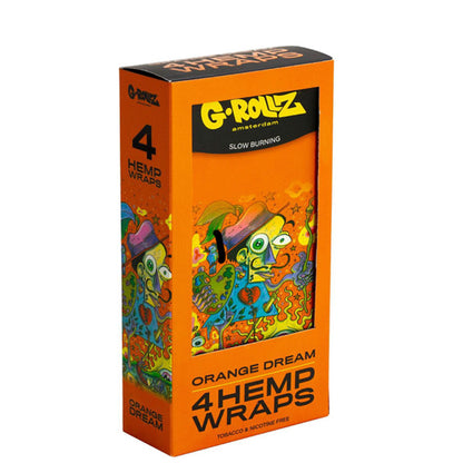 Blunts G-Rollz Hemp Wraps Orange 15x4 pc.