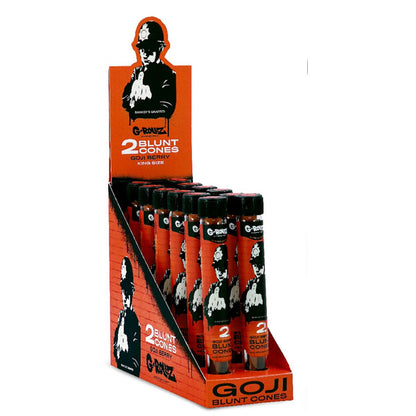Blunts Cones G-Rollz Hemp Banksy Goji Berry 12x2 ud.