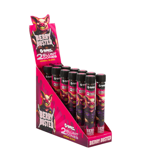 Blunts Cones G-Rollz Hemp Berry Busted 12x2 pc.
