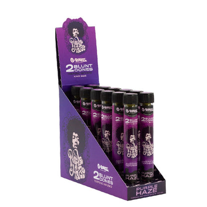 Blunts Cones G-Rollz Hemp Purple 12x2 pc.
