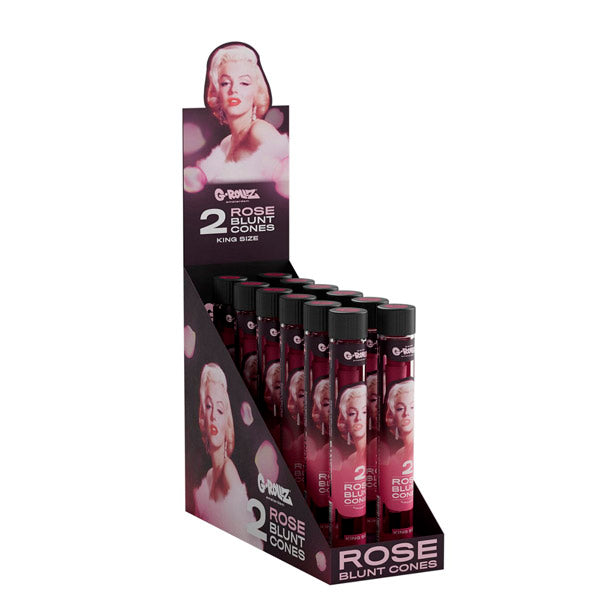 Blunts Cones G-Rollz Hemp Rose Marilyn 12x2 pc.