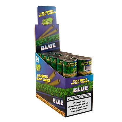 Blunts Cyclones Hemp Blueberry EN 12x2 pc.