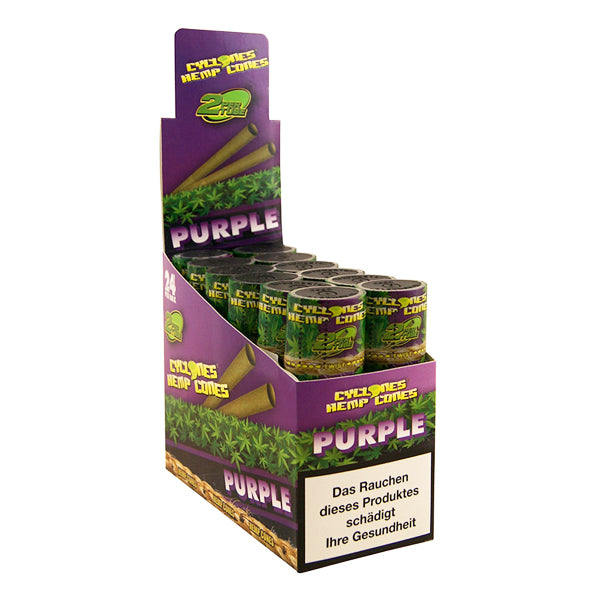 Blunts Cyclones Hemp Purple Grape ES 12x2 pc.