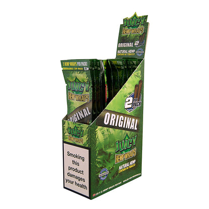 Blunts Juicy Hemp Wraps Original Natural EN 25x2 units.