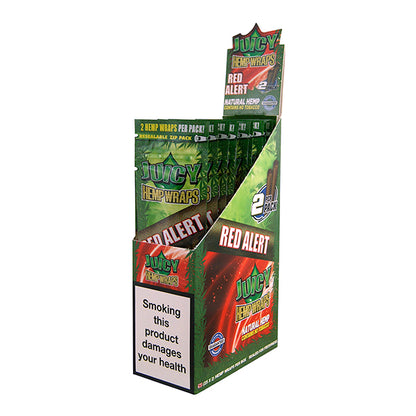 Blunts Juicy Hemp Wraps Red Alert ES 25x2 pz.