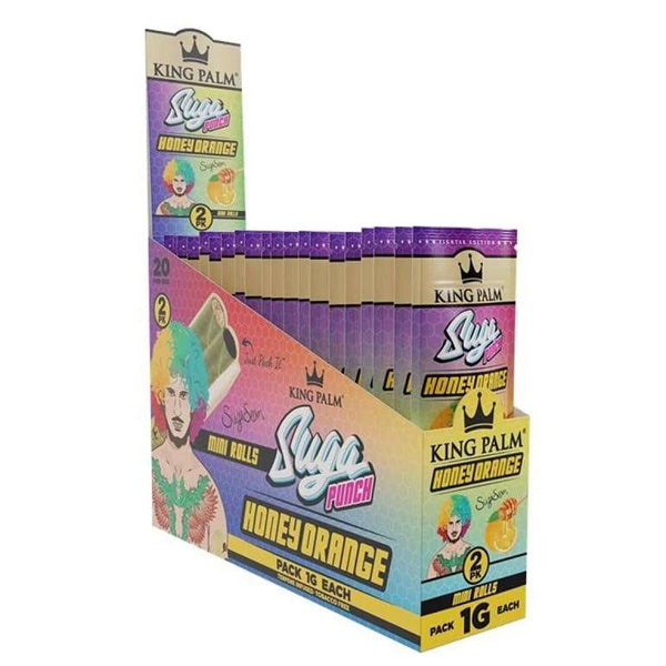 Blunts King Palm Mini Rolls Suga Punch 20x2 ud.