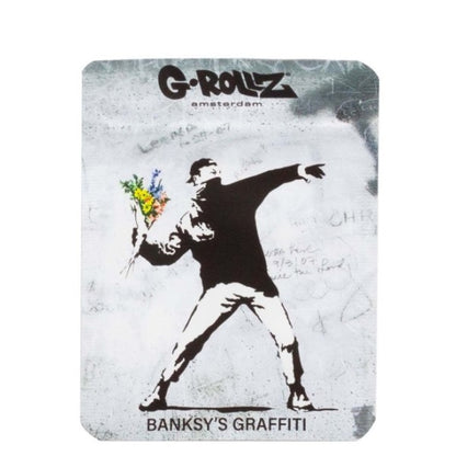 Banksy Flower Thrower Anti-Odor Bag 65x85 mm. 10 units.