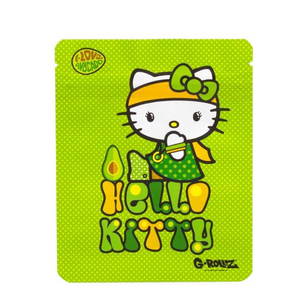 Hello Kitty Avocado Anti-Odor Bag 10x12.5 cm. Pack of 8 units.