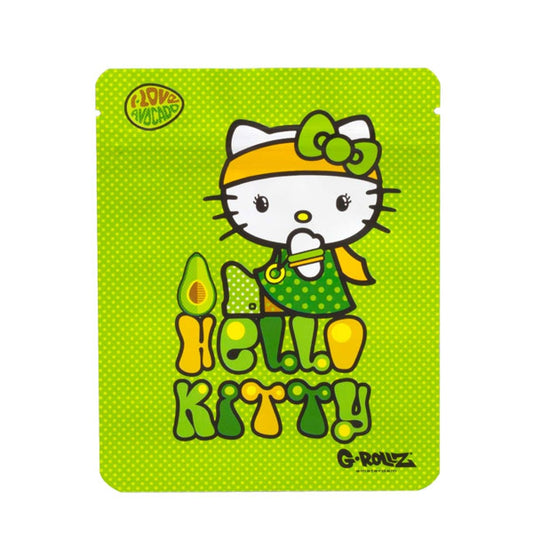 Hello Kitty Avocado Anti-Odor Bag 10x12.5 cm. Pack of 8 units.