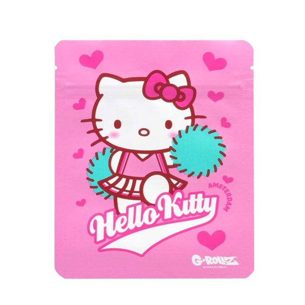 Hello Kitty Cheerleader Anti-Odor Bag 10x12.5 cm. Pack of 8 units.